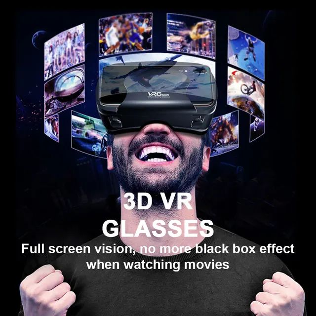 Gafas 3D Realidad Virtual + Control