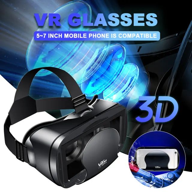 Gafas 3D Realidad Virtual + Control